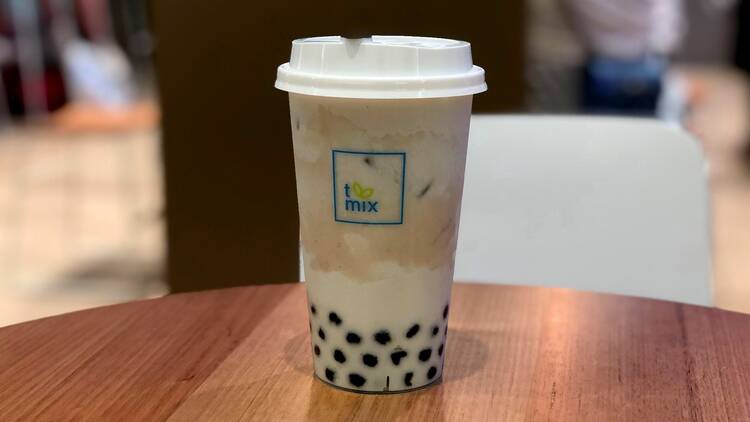 Milk Bubble Tea at T-Mix