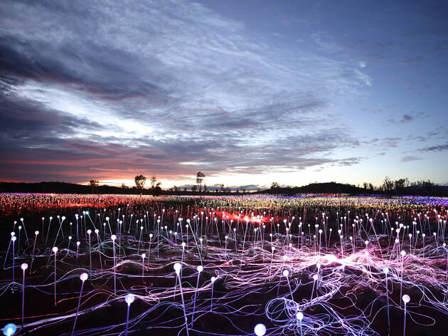 Campos de Luz de Uluru Campos de Luz de Uluru
