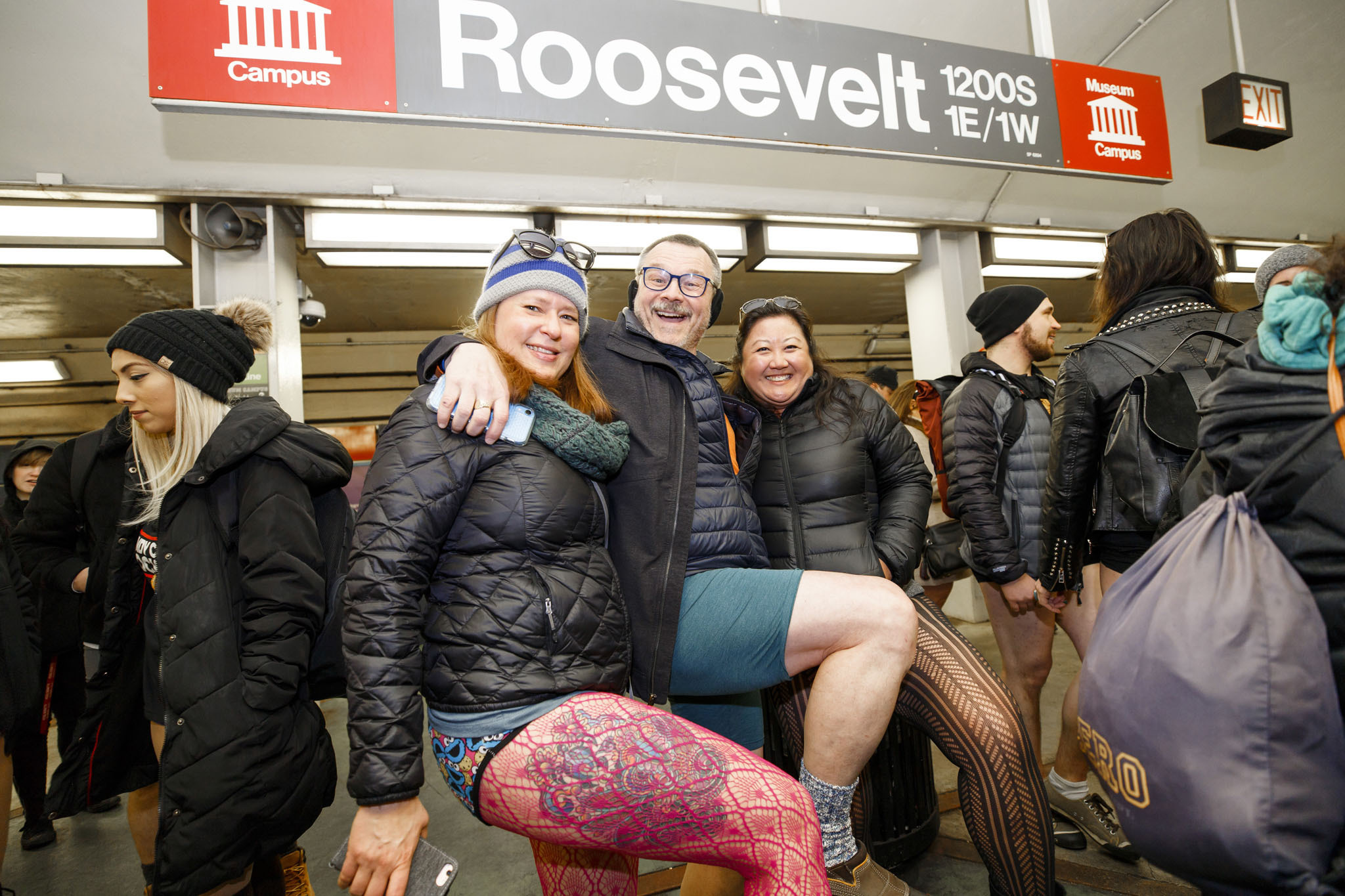 no pants subway ride 2019, Grace DuVal
