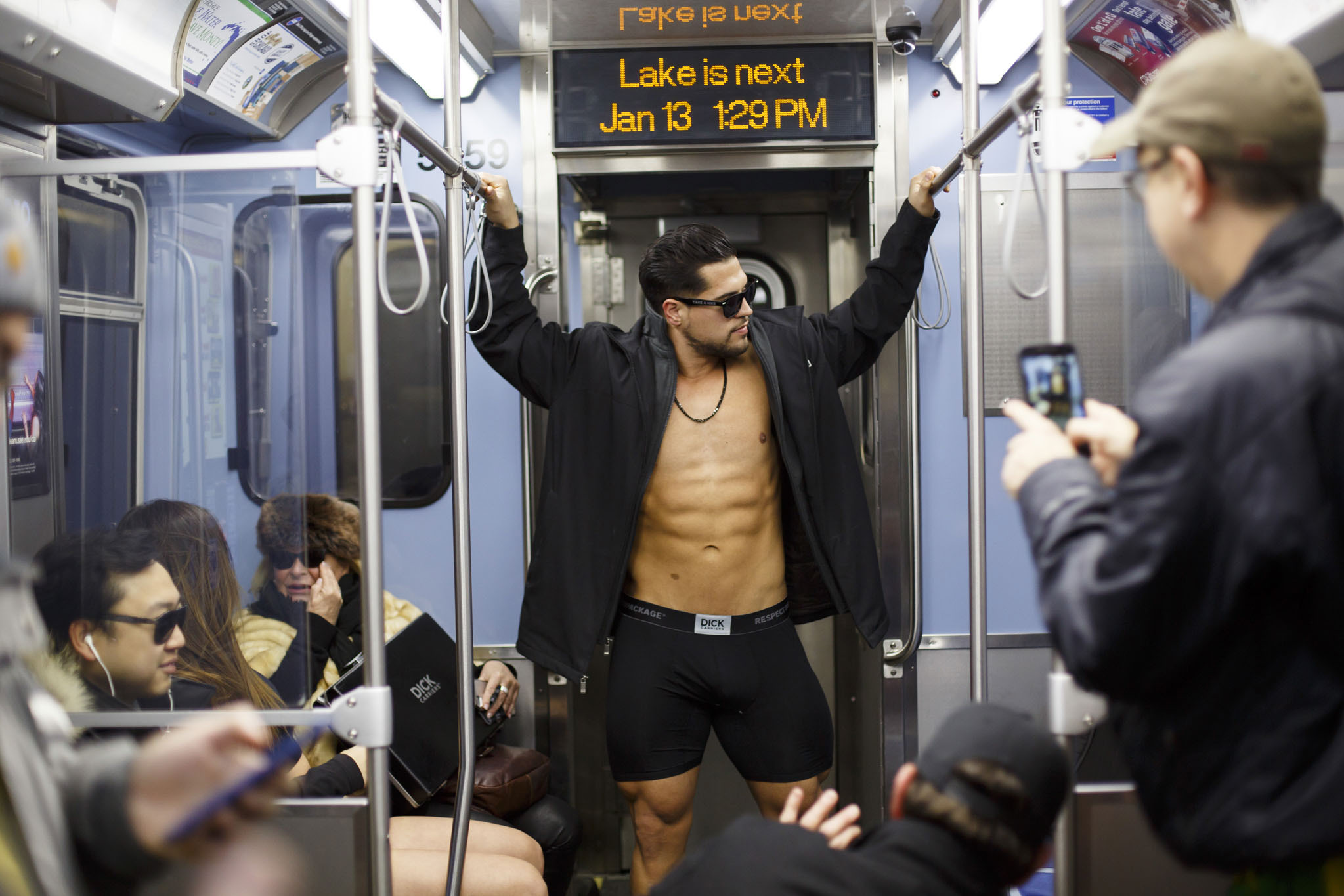 no pants subway ride 2019, Grace DuVal