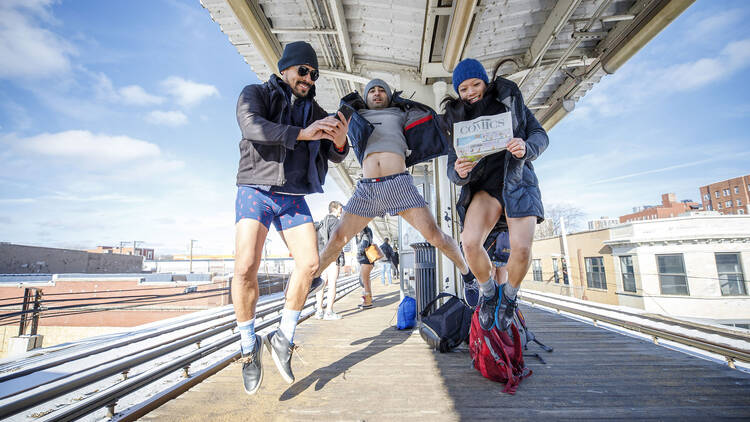 no pants subway ride 2019, Grace DuVal