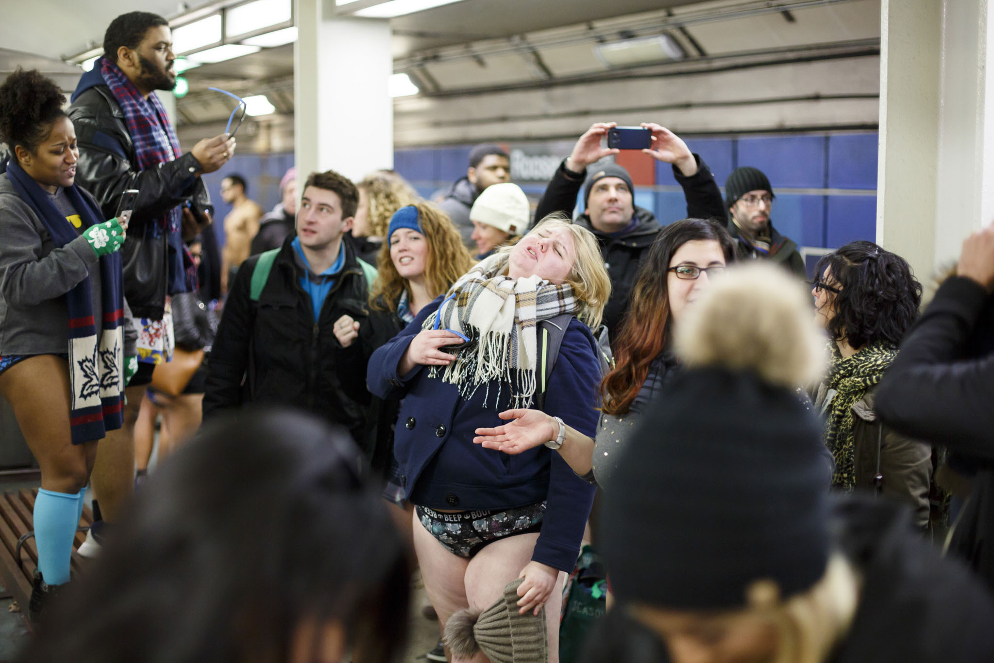 no pants subway ride 2019, Grace DuVal