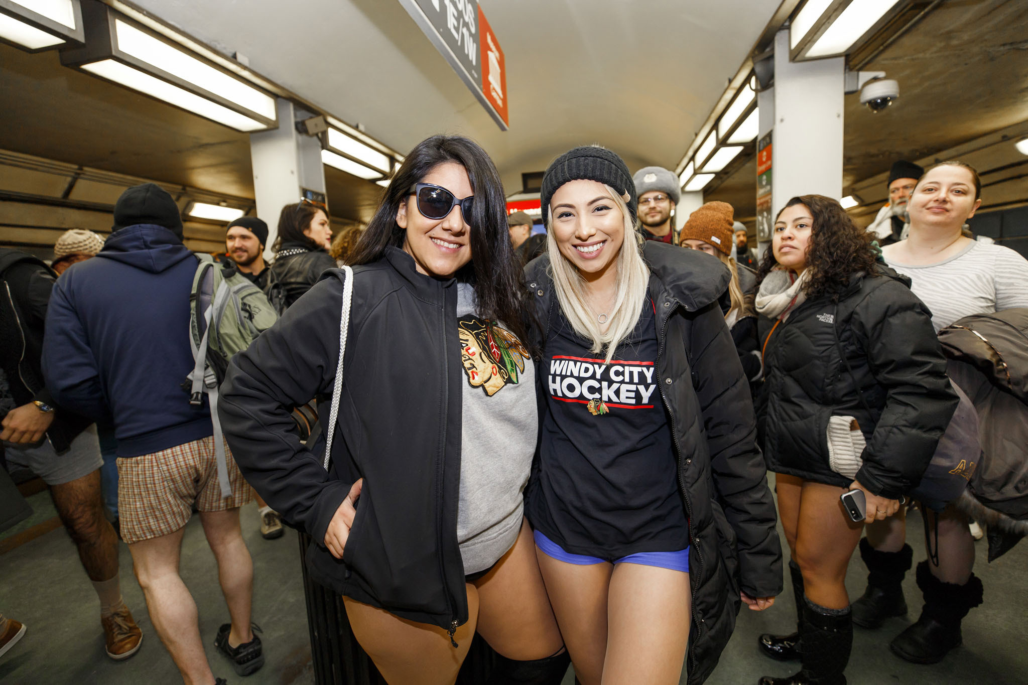 Take a look at photos from Chicago's No Pants Subway Ride 2020