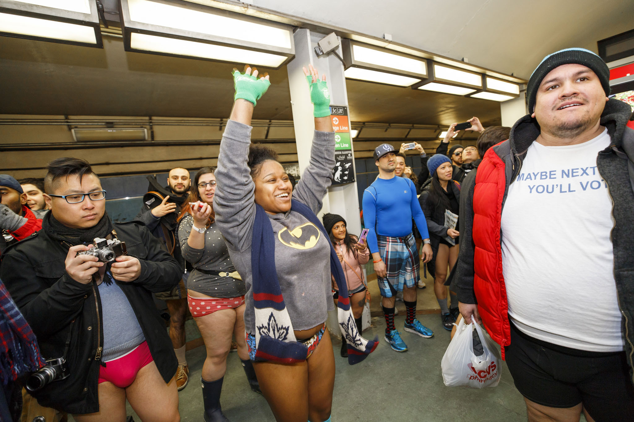 no pants subway ride 2019, Grace DuVal