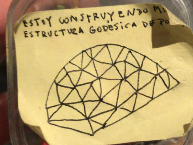 M'estic contruint una estructura geodèsica de poder. Clínica/Trobada sobre autoedició gràfica i sonora M'estic contruint una estructura geodèsica de poder. Clínica/Trobada sobre autoedició gràfica i sonora