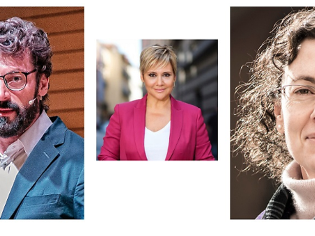 Marc Amorós, Begoña Román, Glòria Serra Marc Amorós, Begoña Román, Glòria Serra