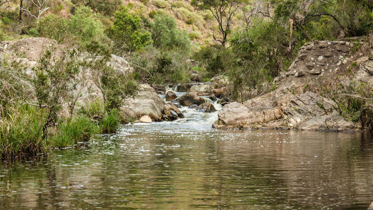 Blackwood Pool at Werribee Gorge