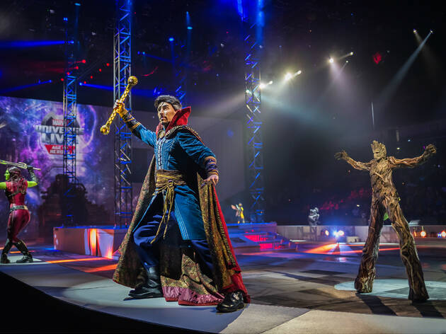 Marvel Universe Live Marvel Universe Live (Foto: Cortesía Feld Entertainment)