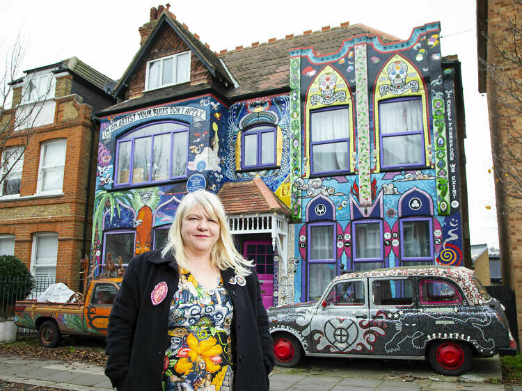 Meet the London artist who’s covered her entire house in mosaics