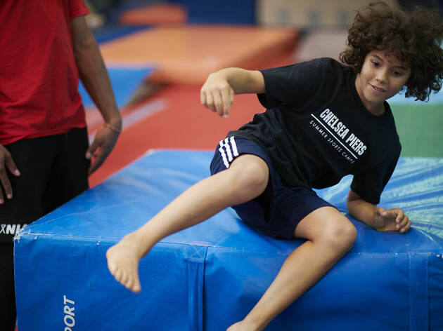 Chelsea Piers Ninja & Parkour Camp Chelsea Piers Ninja & Parkour Camp
