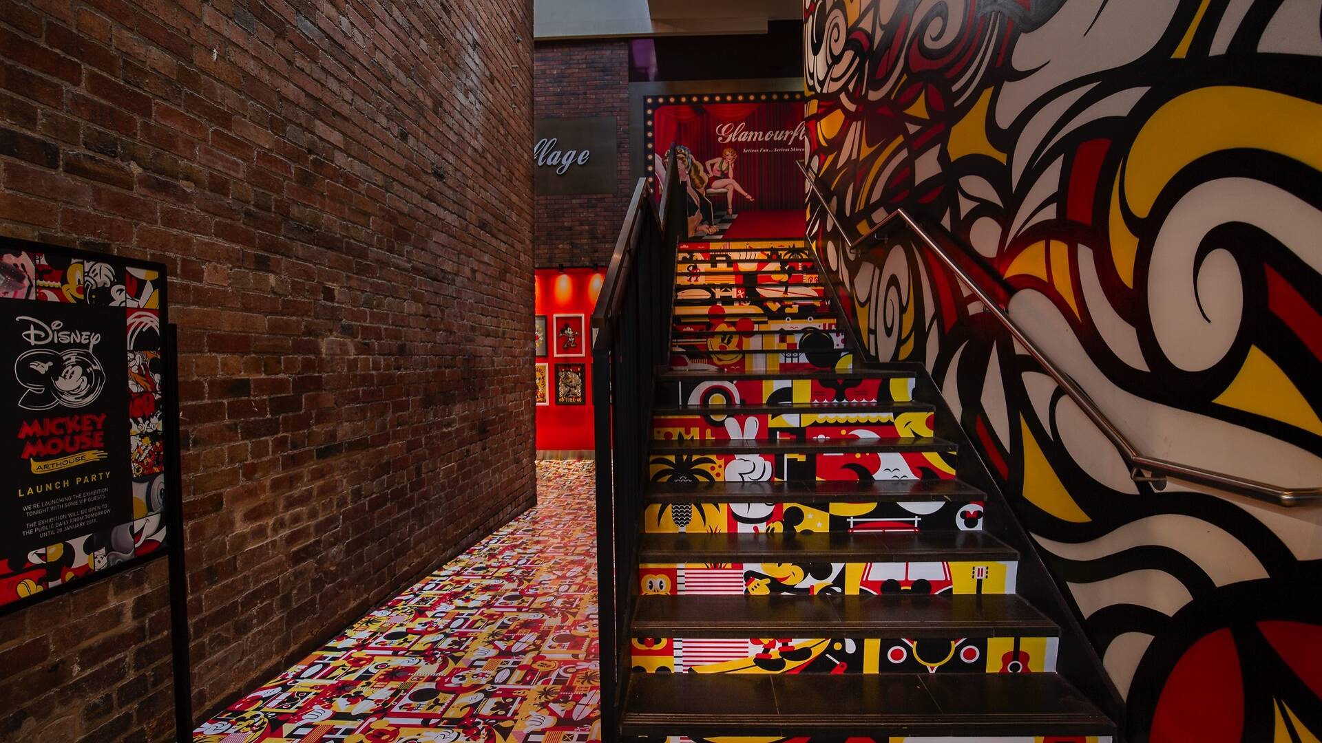 Mickey Mouse in the Arthouse Kids in Melbourne