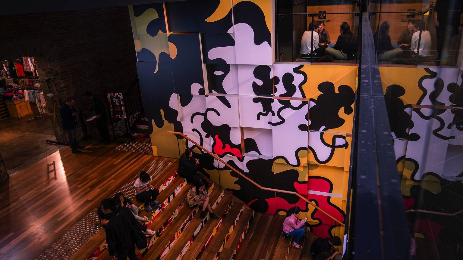 Mickey Mouse in the Arthouse Kids in Melbourne