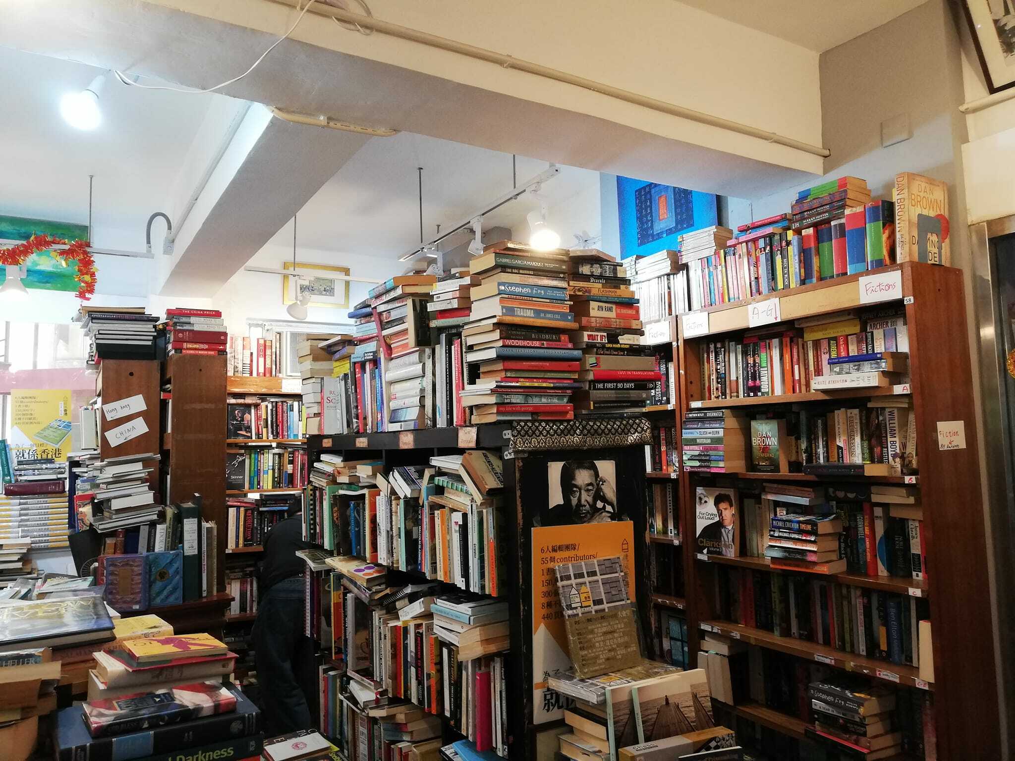Online second hand bookstore runs pop-up in Hong Kong