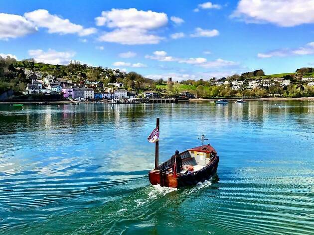 Greenway to Dittisham ferry The tiny Dittisham ferry