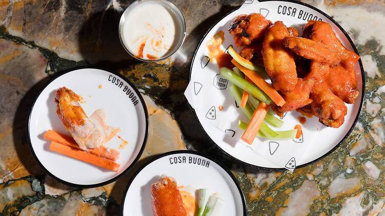 Best chicken wings in Los Angeles Cosa Buona