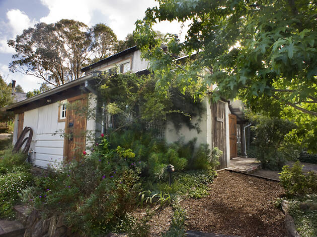 Old Leura Dairy Old Leura Dairy refurbished milking shed.