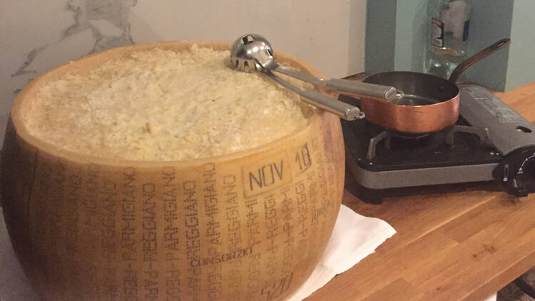 La meule de Parmesan 