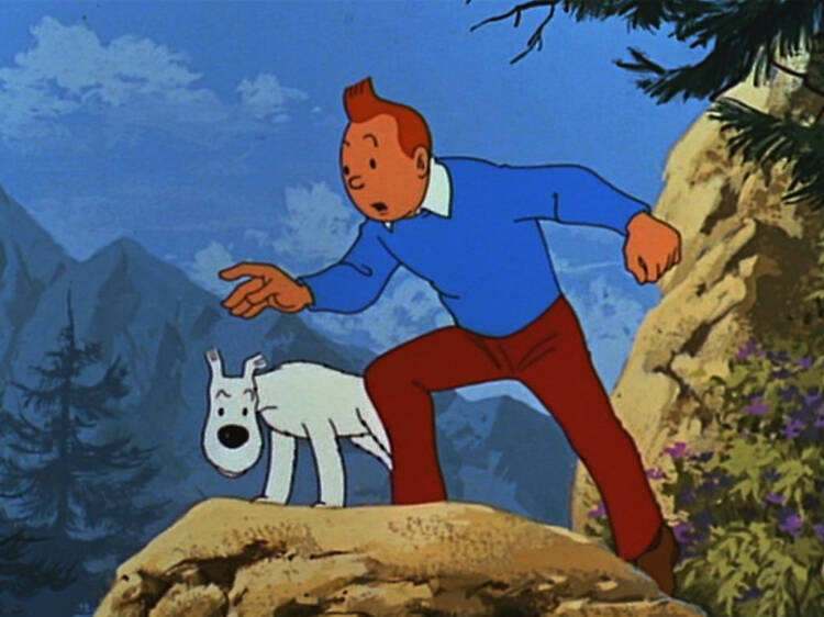 Tin Tin e o Lago dos Tubarões (1972)