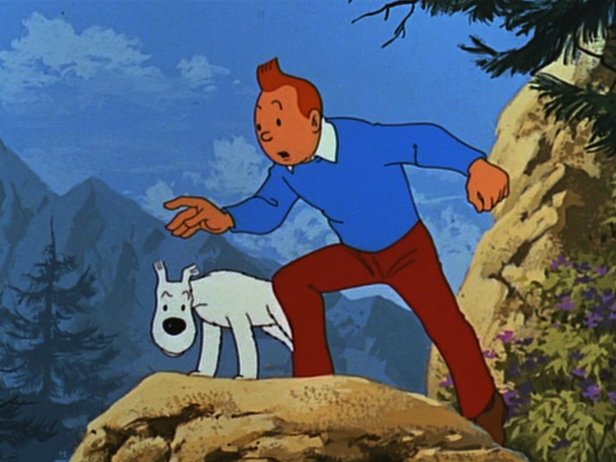 Ajude Tintin a achar o tesouro escondido