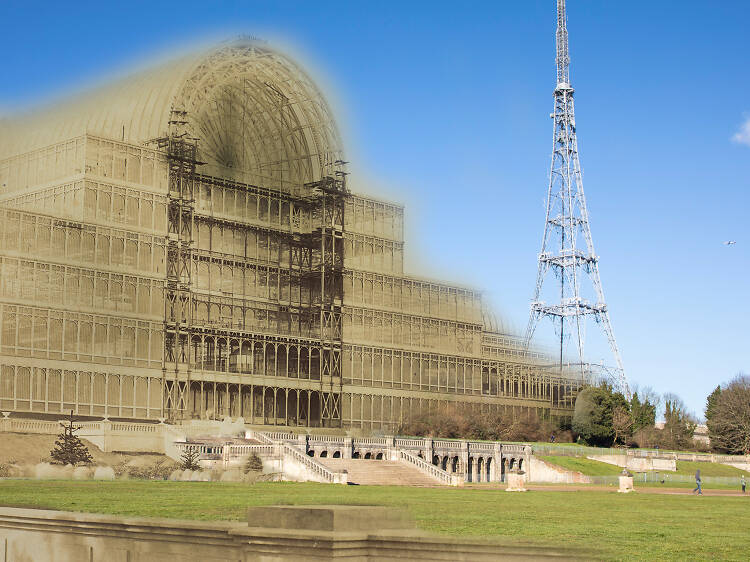 These then-and-now photos show London’s lost Crystal Palace