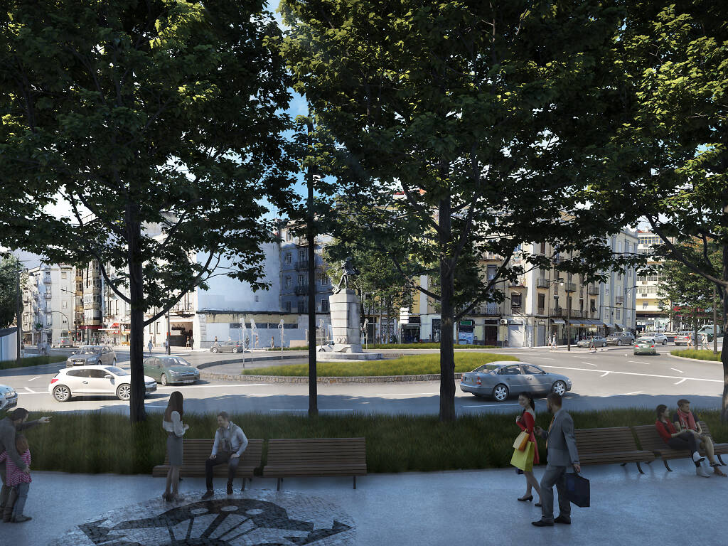 As dez novas praças de Lisboa