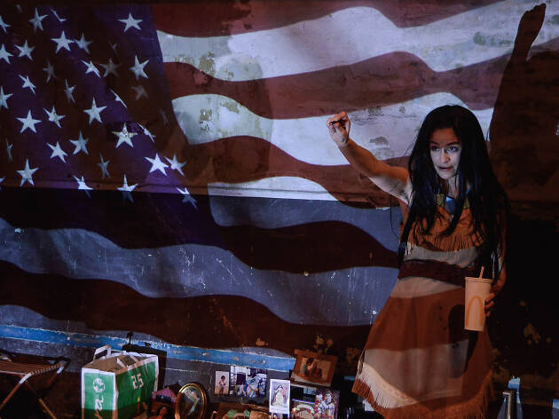 Pocahontas o la verdadera historia de una traviesa Caption: Pocahontas o la verdadera historia de una traviesa Pocahontas o la verdadera historia de una traviesa Caption: Pocahontas o la verdadera historia de una traviesa