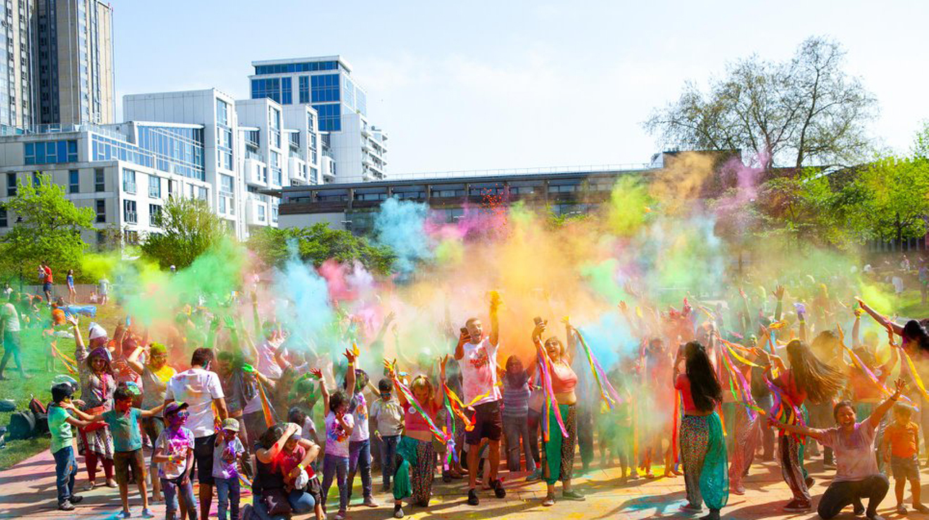 Magic Of India Holi Colour Dance Party Things To Do In London