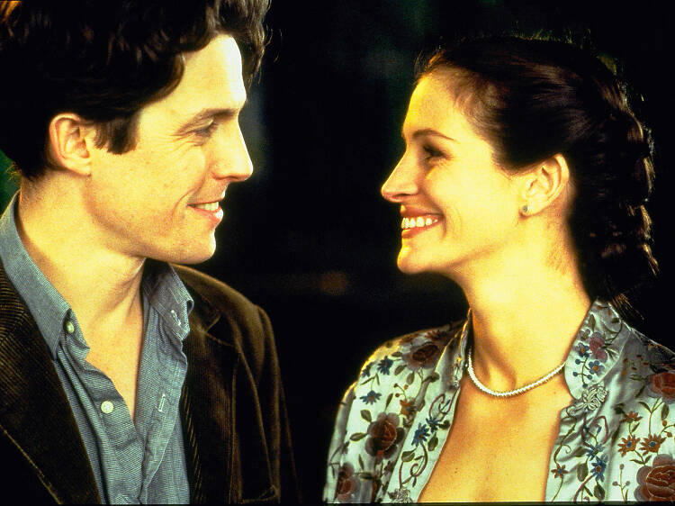 Julia Roberts and Huge Grant in the film ‘Notting Hill’