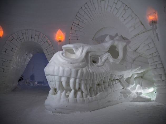 Un hotel de hielo dedicado a Juego de tronos Un hotel de hielo dedicado a Juego de tronos