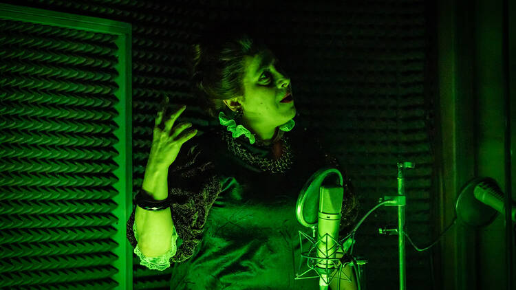 Berberian Sound Studio review: Tom Brooke stars in an impressively  disturbing stage version of the cult horror film