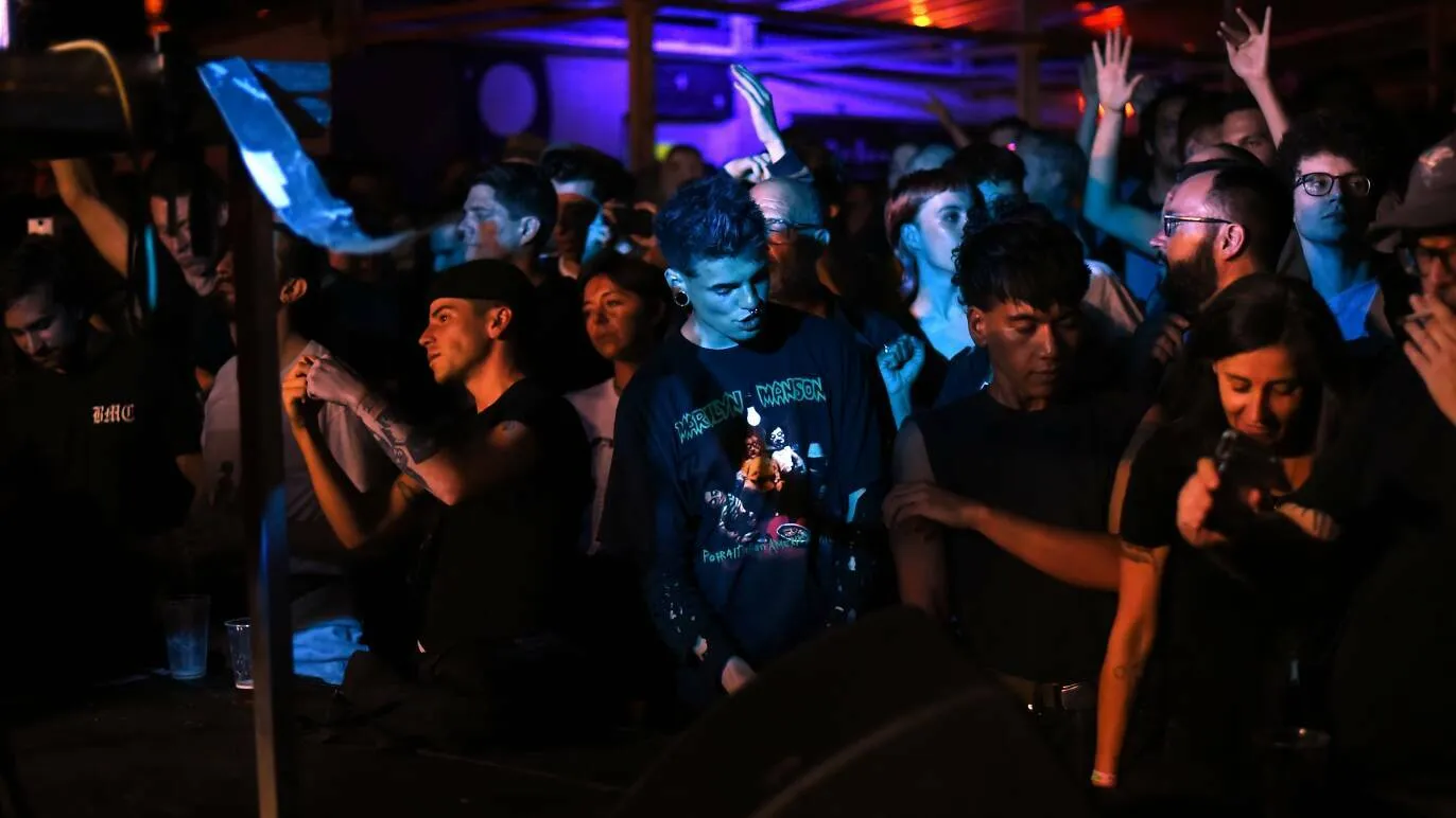 Photo d'un danseur lors d'une soirée à Station Sud