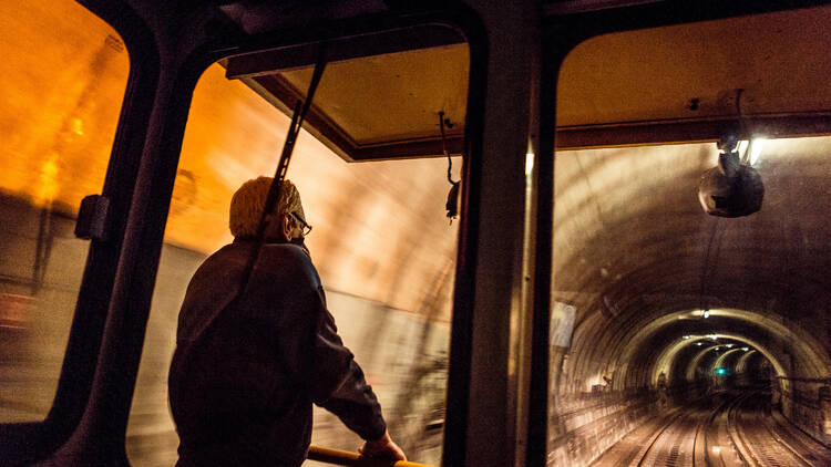 Trabalhos de manutenção do Metro