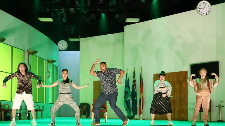 How to Rule the World Sydney Theatre Company 2019 production shot