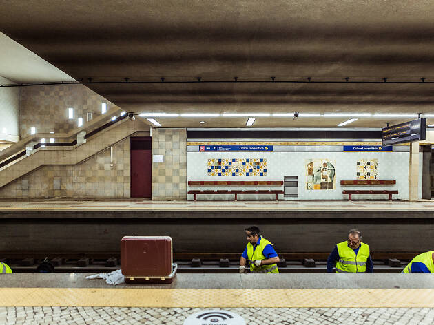 Uma viagem pelos túneis fechados do Metro de Lisboa Uma viagem pelos túneis fechados do Metro de Lisboa