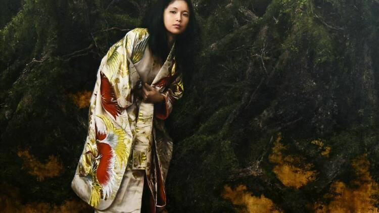 'Woman in the Forest' de Katsu Nakajima