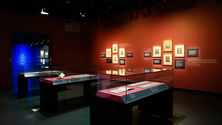 Documentation of the Kahill Gibran Exhibition, located on the Second Floor of the Immigration Museum, January 2019 