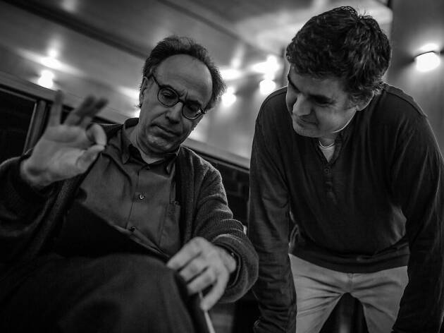 El compositor Benet Casablancas amb el pianista David Casanova El compositor Benet Casablancas amb el pianista David Casanova