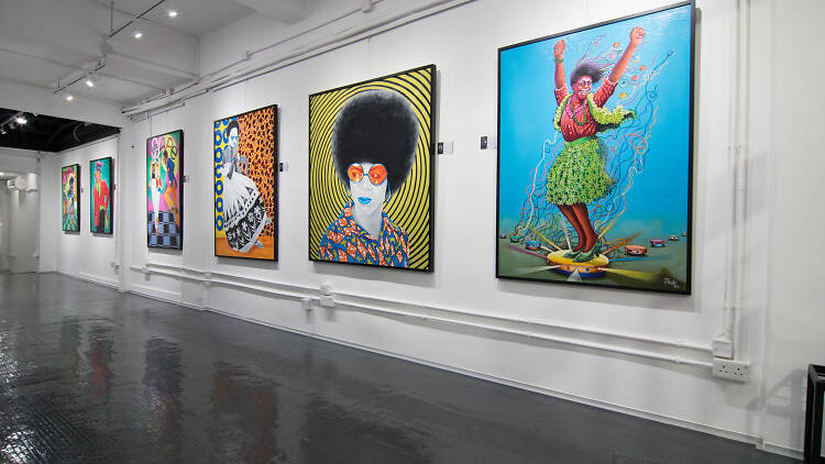 AfricArt Gallery interior 