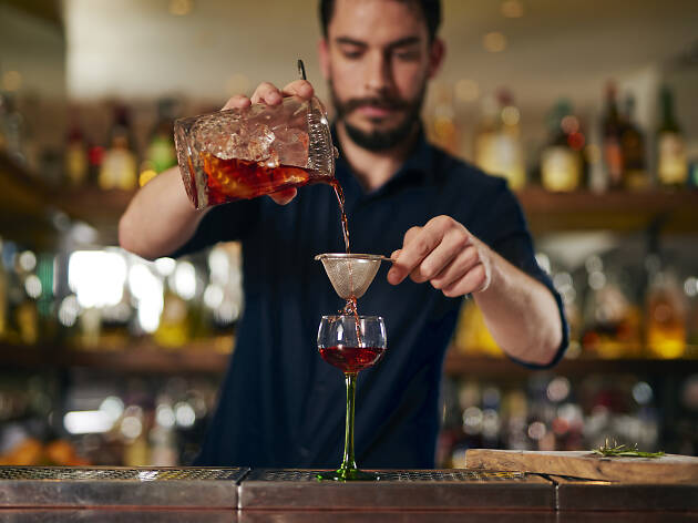 London barman gets caught