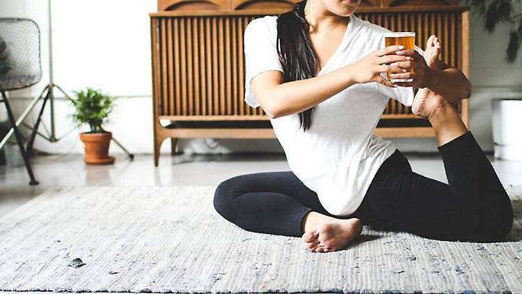 beer yoga en la CDMX