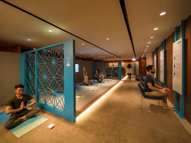 瑜逸閣 the sanctuary by pure yoga @hk airport 瑜逸閣 the sanctuary by pure yoga @hk airport