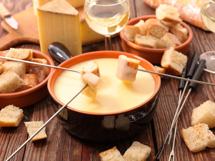 Cheese fondue