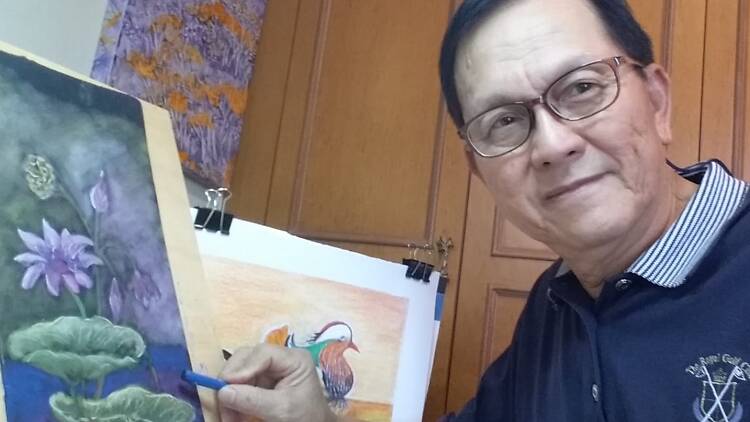 Intergenerational Art Jamming with Nature Sketcher Tham Pui San