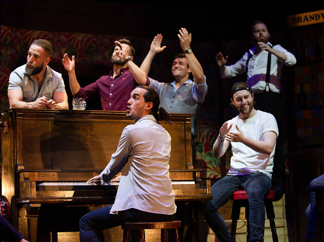 The Choir of Man on stage