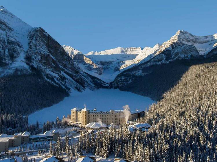 Spend winter at Lake Louise and spring in Dubai