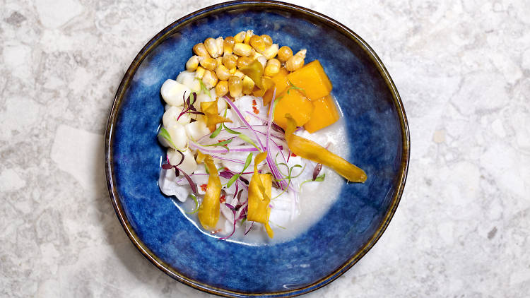 Ceviche at Ichu Peru
