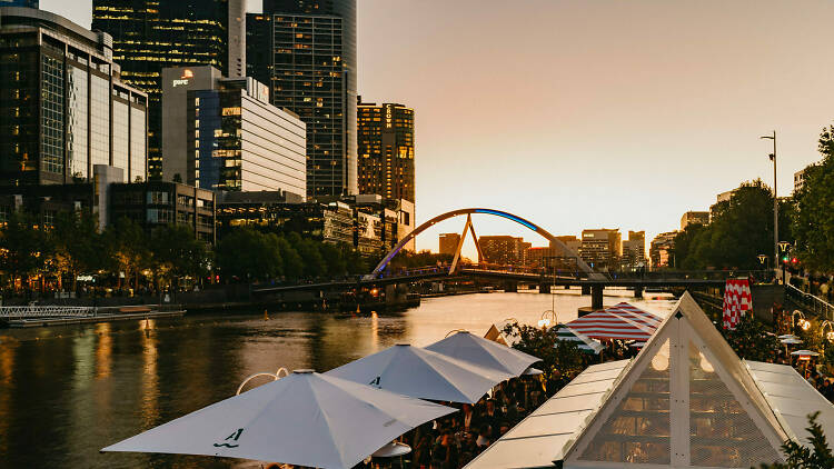 Yoga on the Yarra