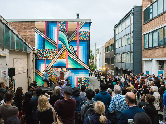 Art Month Sydney St Leonards TWT Precinct Night