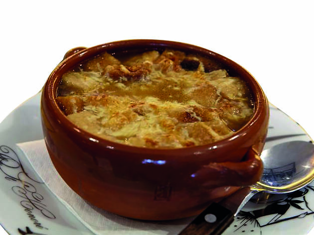 Sopa de cebola Sopa de cebola