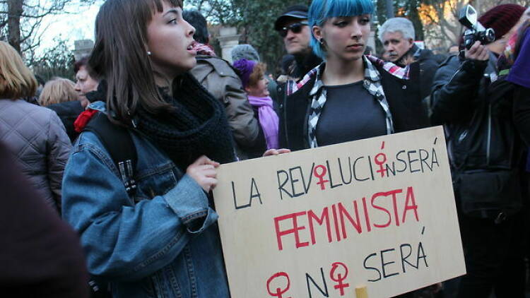 Pancarta feminista Pancarta feminista